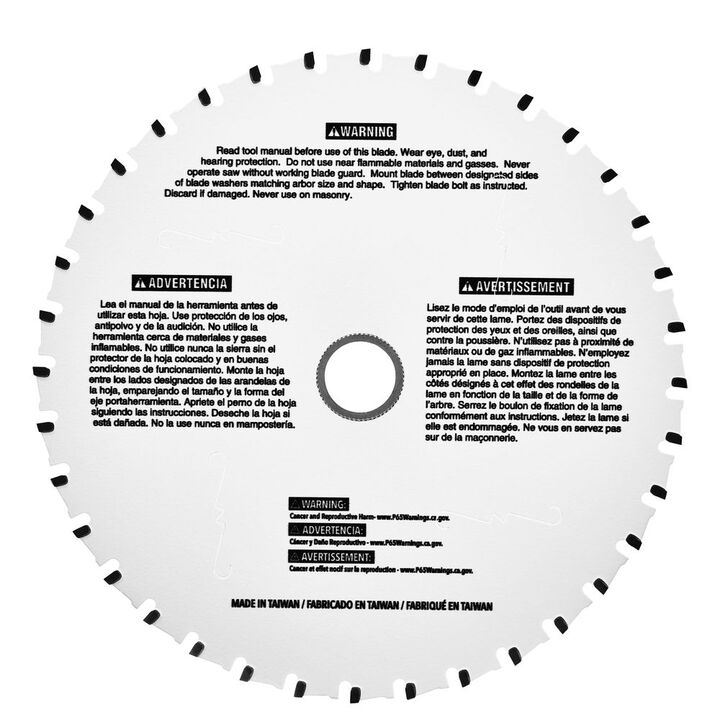 FLEX 5-7/8 Inch 36T Carbide Metal Cutting Saw Blade, large image number 3