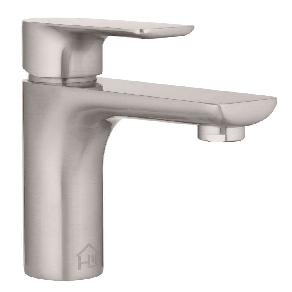 Homewerks Bathroom Sink Faucet Brushed Nickel 1 Handle – 4000667