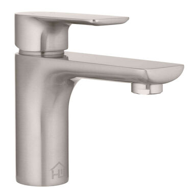 Homewerks Bathroom Sink Faucet Brushed Nickel 1 Handle