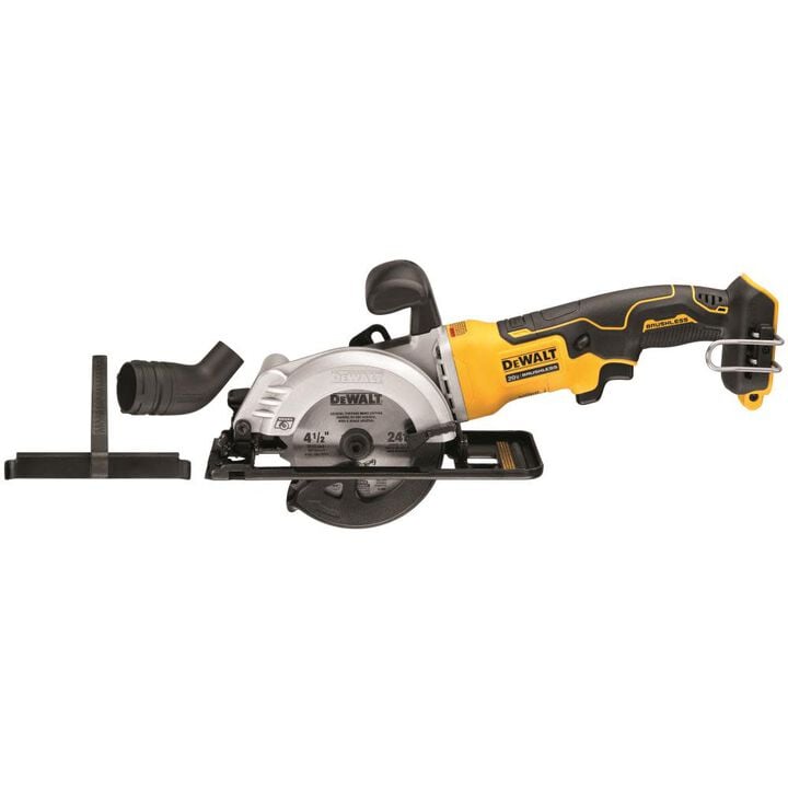 DEWALT ATOMIC 20V MAX Brushless 4-1/2 in. Cordless Circular Saw (Bare Tool), large image number 2