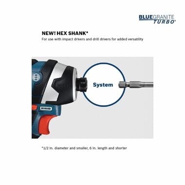 Bosch 5 pc. BlueGranite Turbo Carbide Hammer Drill Bit Set, large image number 3