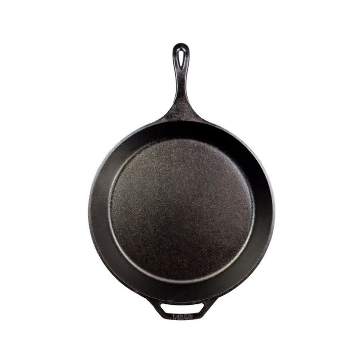 Lodge Cast Iron 15 Inch Black Cast Iron Seasoned Skillet, large image number 1
