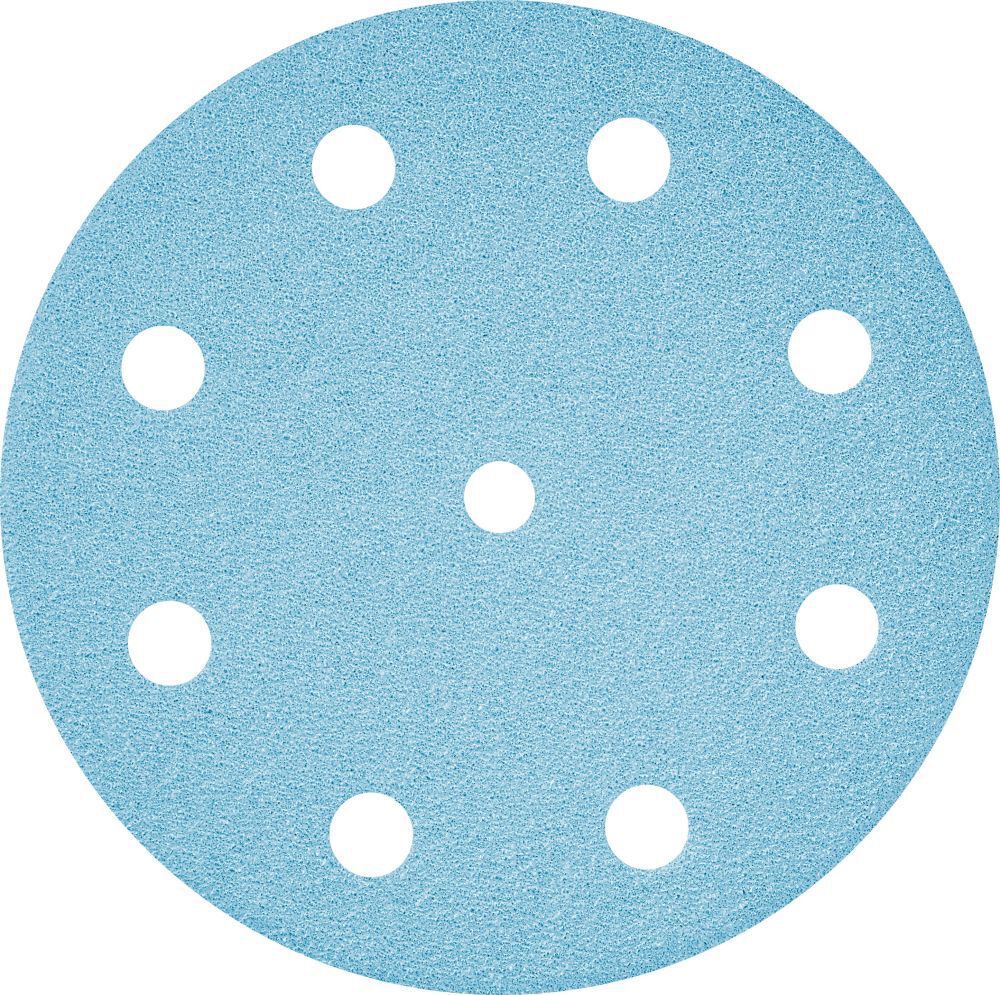 Festool D125 P240 GR/50 125 mm P240 Grit Granat Abrasive Wheel, 50 Pack, large image number 1