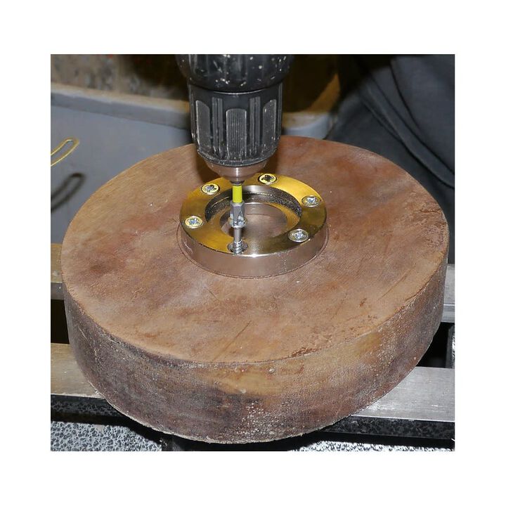Easy Wood Tools 3 Inch Cold Rolled Steel Chuck Mounted Easy Faceplate Ring, large image number 2