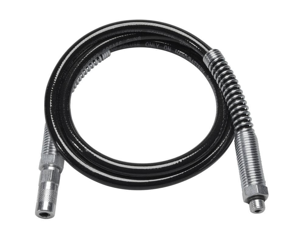 Milwaukee 48 in. Grease Gun Replacement Hose with HP Coupler – 49-16-2647