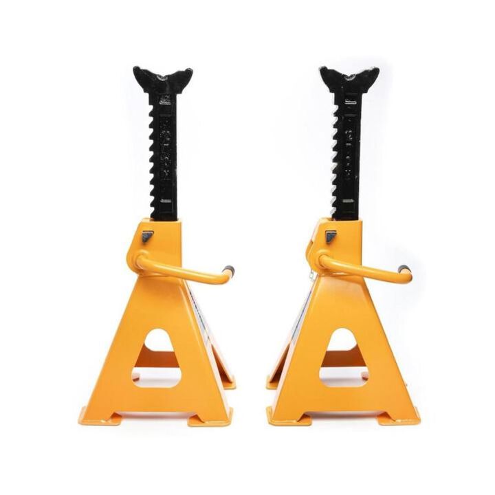 GEARWRENCH 12 Ton Ratcheting Jack Stand 2ct, large image number 1