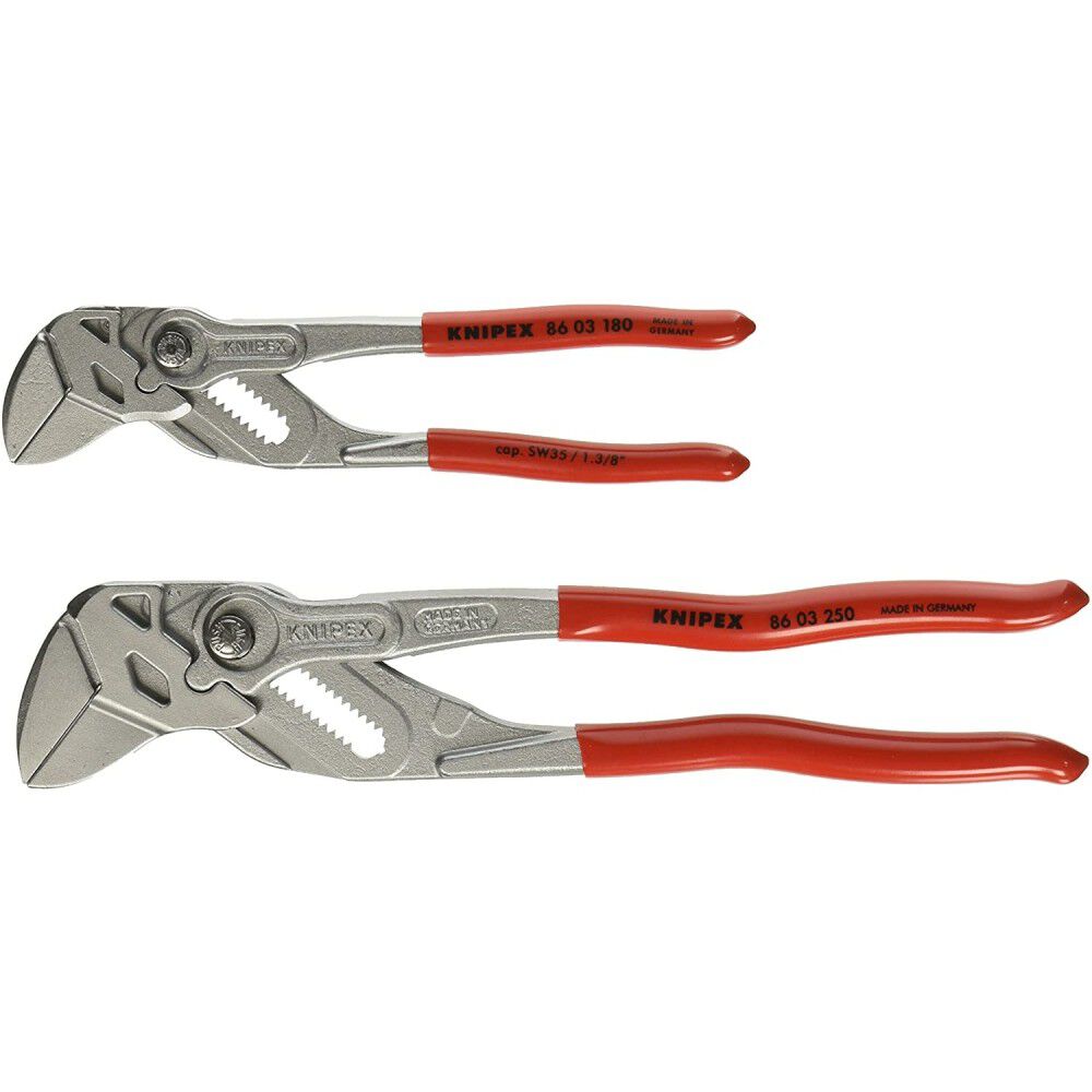 Knipex Pliers Wrench Set with Keeper Pouch 2pc 9K 00 80 109 US Acme Tools