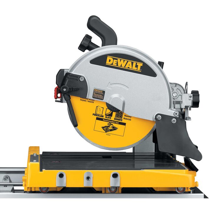 DEWALT 10 Inch Corded Wet Tile Saw & Wet Tile Saw Stand for D24000 Bundle, large image number 9