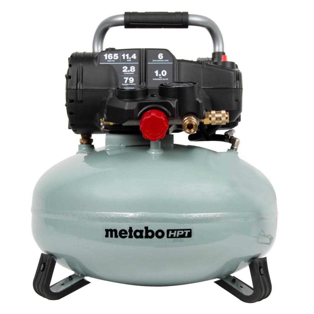 Metabo HPT 6-Gallon 165 PSI Pancake Compressor – EC711SM