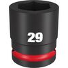Milwaukee Impact Socket 3/4in Drive 29mm Standard 6 Point, small image number 1