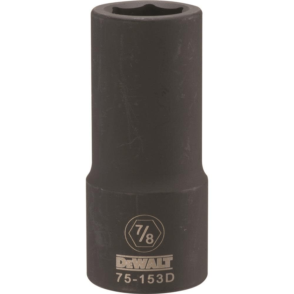 DEWALT 3/4in Drive Deep Impact Socket 7/8 in SAE, large image number 1