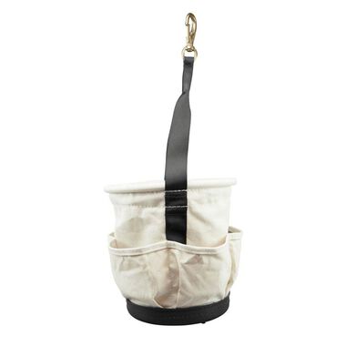 Klein Tools HD Tapered Wall Bucket 4 Pockets, large image number 2