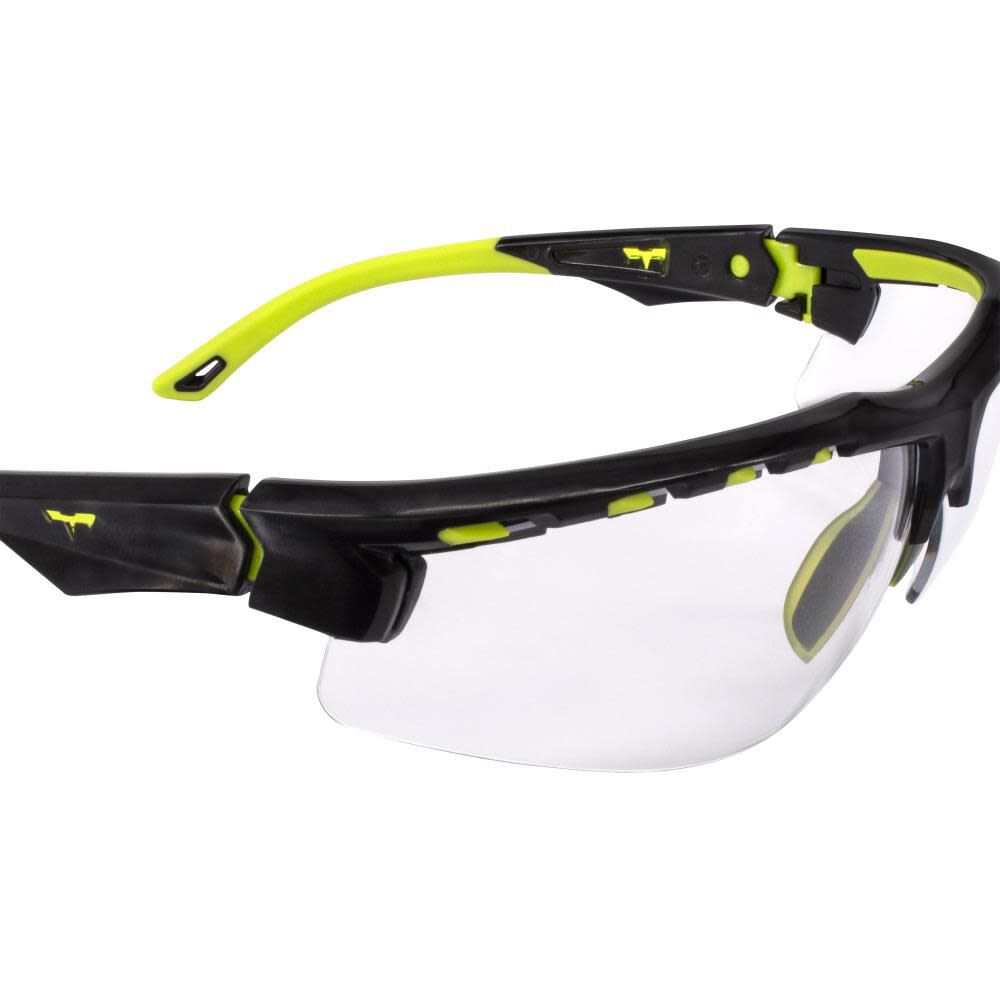 Radians THRAXUS Elite Safety Eyewear Hi-Vis Features Clear Lens, large image number 4
