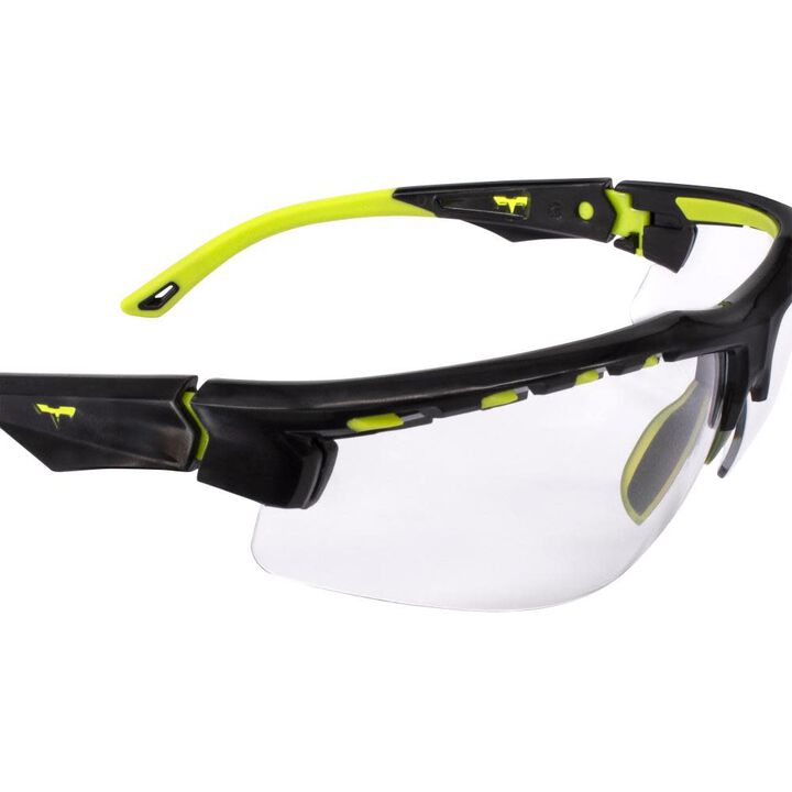 Radians THRAXUS Elite Safety Eyewear Hi-Vis Features Clear Lens, large image number 3