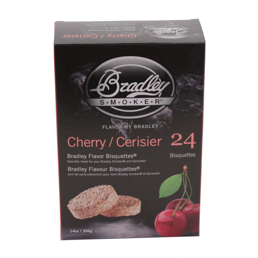 Bradley Smoker 24-Pack Cherry Bisquettes – BTCH24