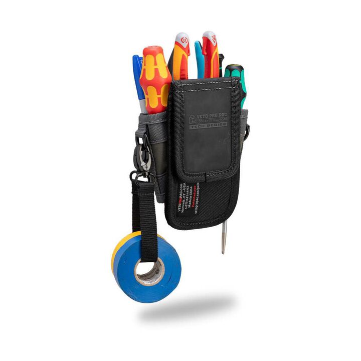 Veto Pro Pac Small Semi Rigid Multi Functional Tool Pouch with Zipper Closure, large image number 8