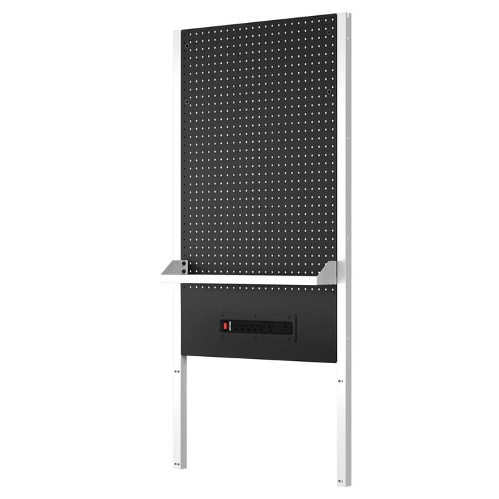 CRAFTSMAN Pegboard Panel White and Black