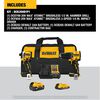 DEWALT 20V MAX  2-Tool Hammer Drill and Impact Combo Kit, small image number 2