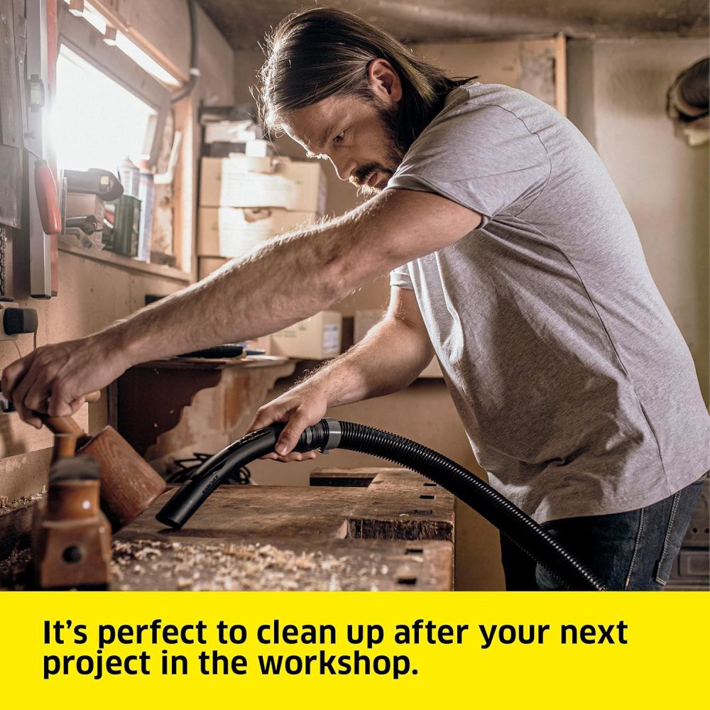 Karcher WD 3 120V 1000W 95 CFM Wet or Dry Vacuum, large image number 5