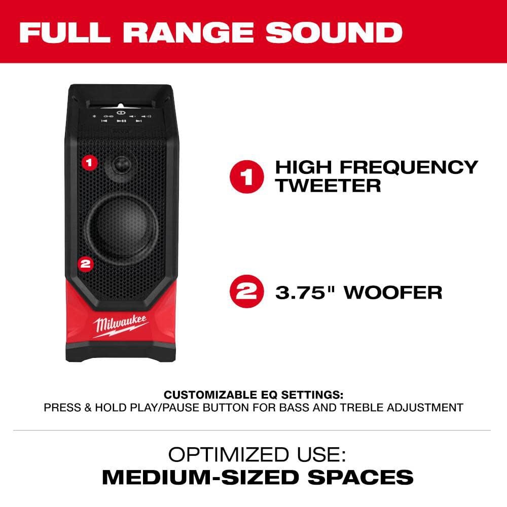 Milwaukee M18 Bluetooth Jobsite Speaker Bare Tool 2954 20 Simolary simolary.com 7