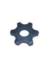 Edco 6-Point Tungsten Blue Carbide Cutter CP206-T, small image number 2