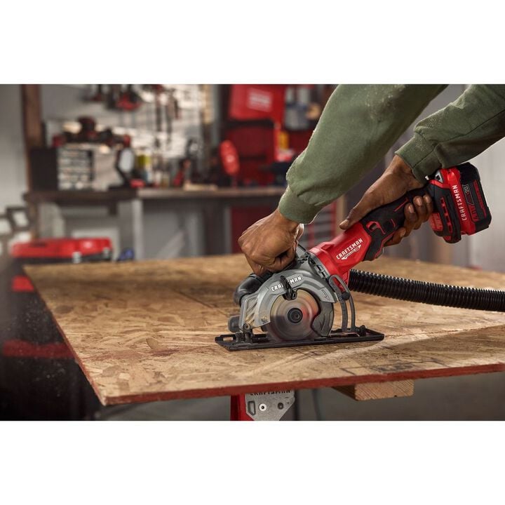 CRAFTSMAN V20 BRUSHLESS RP 4.5 Inch Circular Saw (Bare Tool), large image number 8