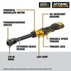 DEWALT 20V MAX ATOMIC 3/8 Inch Extended Reach Ratchet (Bare Tool), small image number 2