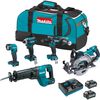 Makita 40V max XGT Brushless Cordless 5-Piece Combo Kit (4.0Ah), small image number 1