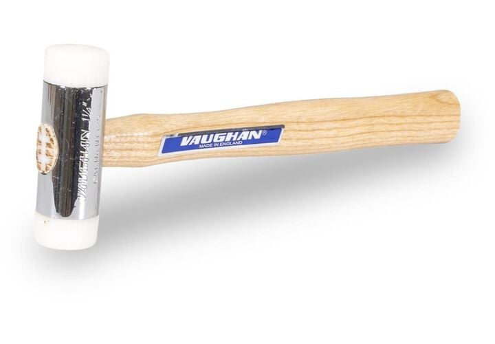 Vaughan 1 Lbs Nylon Face Hammer with 11 Inch Hickory Handle
