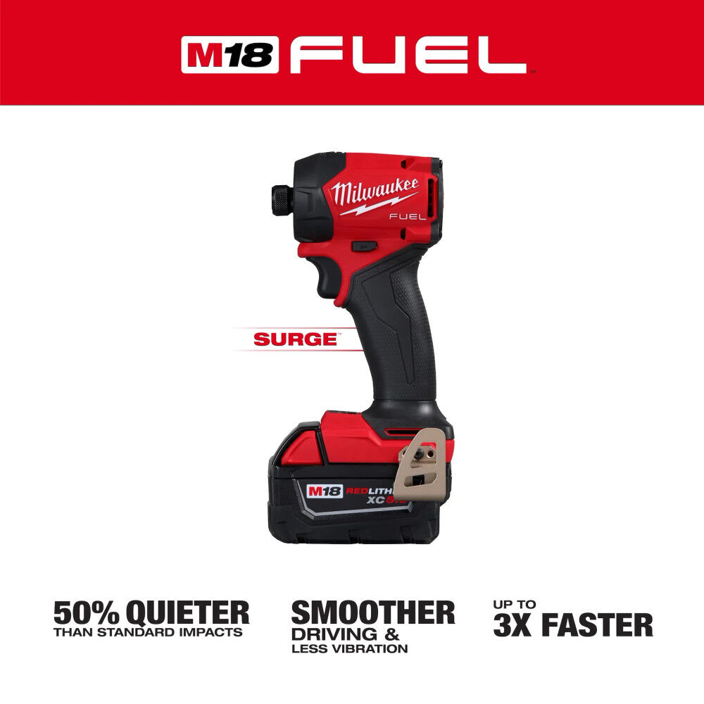 Milwaukee M18 Fuel 2-Tool Combo Kit and D-Handle Pruning Saw Bare Tool Bundle, large image number 6