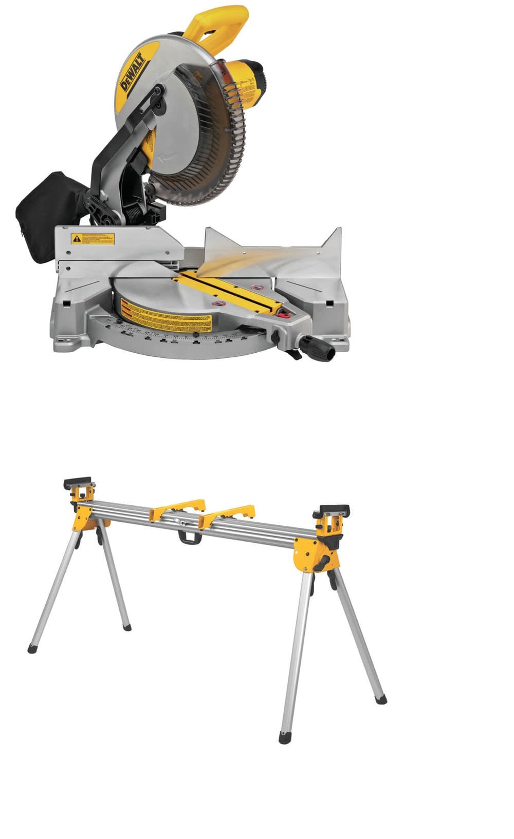 DEWALT 12" Compound Miter Saw with Miter Saw Stand Bundle, large image number 1