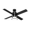 Hunter Fan Beck Ceiling Fan 52in Matte Black/Greyed Walnut, small