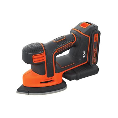 Black and Decker 20V MAX MOUSE Cordless Sander Kit