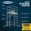 Werner 6 Ft Aluminum Telescoping Scaffold, small image number 2