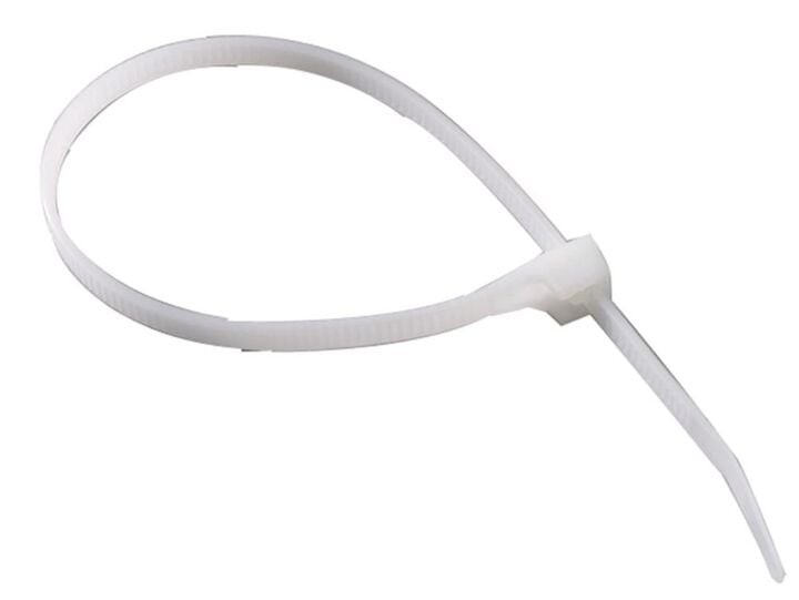 Gardner Bender DoubleLock Cable Tie Natural 8 In. (75lb) 500/Bag