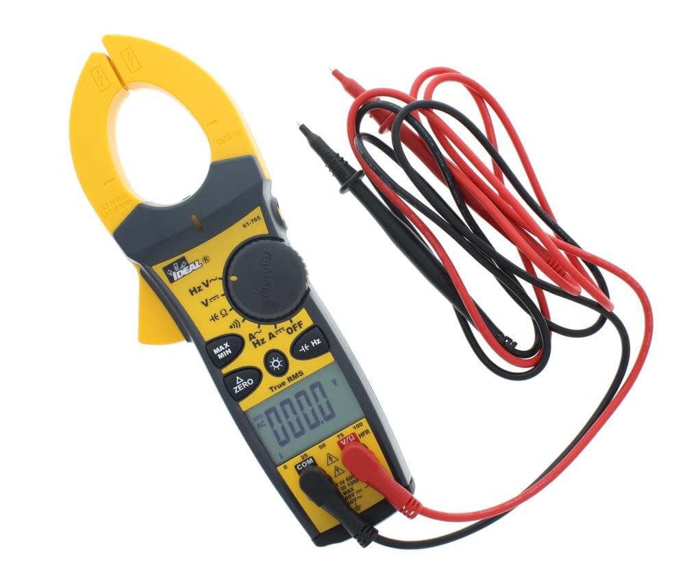 Ideal Industries TightSight Clamp Meter, 660A AC/DC w/TRMS, large image number 8