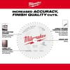 Milwaukee 6 1/2inch 48T Fine Finish Track Saw Blade, small image number 5