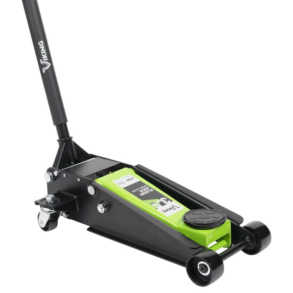 American Forge 3.5 Ton Lighting Lift  Heavy Duty Floor Jack 2pc Handle, large image number 1