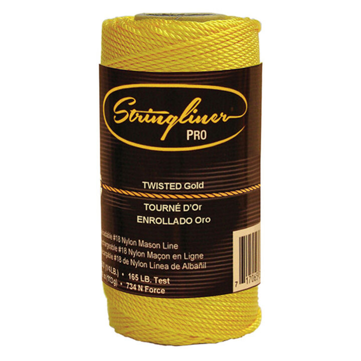 Stringliner #18 Construction Replacement Roll Twisted Gold 270 ft