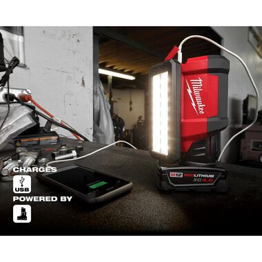 Milwaukee M12 ROVER Service & Repair Flood Light with USB Charging 