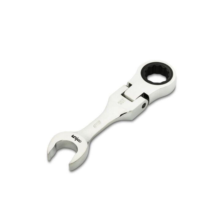 GEARWRENCH 5/8 Inch 90-Tooth 12 Point Stubby Flex Combination Ratcheting Wrench, large image number 1