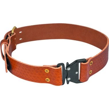 Klein Tools Quick Release Leather Belt Large, large image number 0
