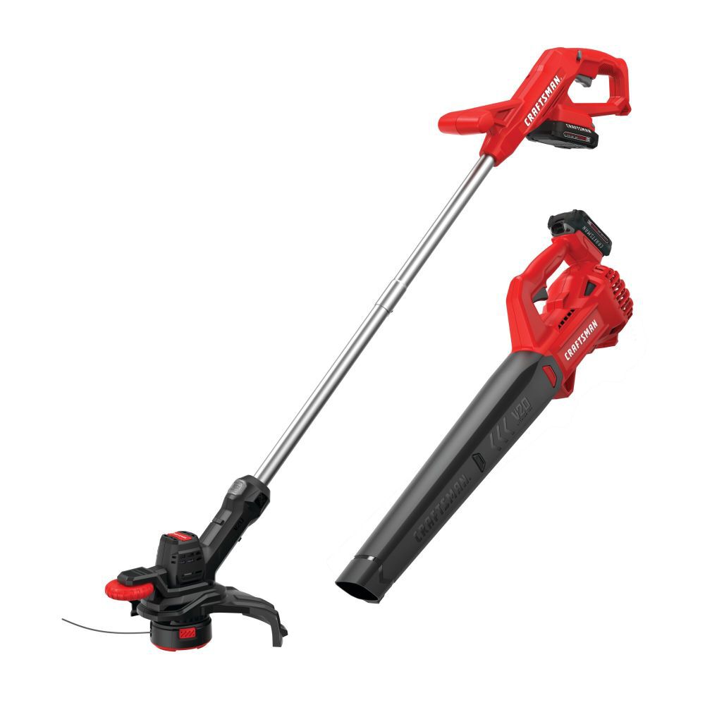 CRAFTSMAN V20* WEEDWACKER String Trimmer & Blower Combo Kit, large image number 3