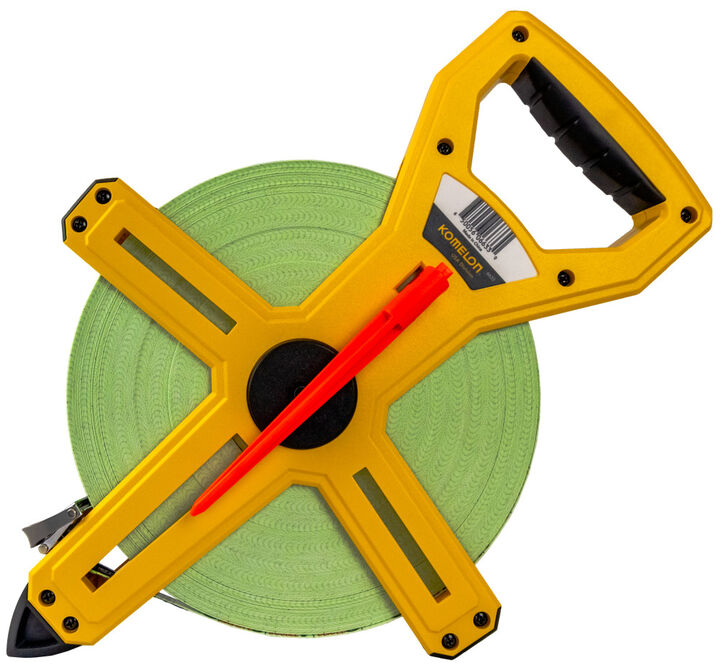 Komelon 300' x 1/2in Open Fiberglass Long Reel Tape, large image number 2