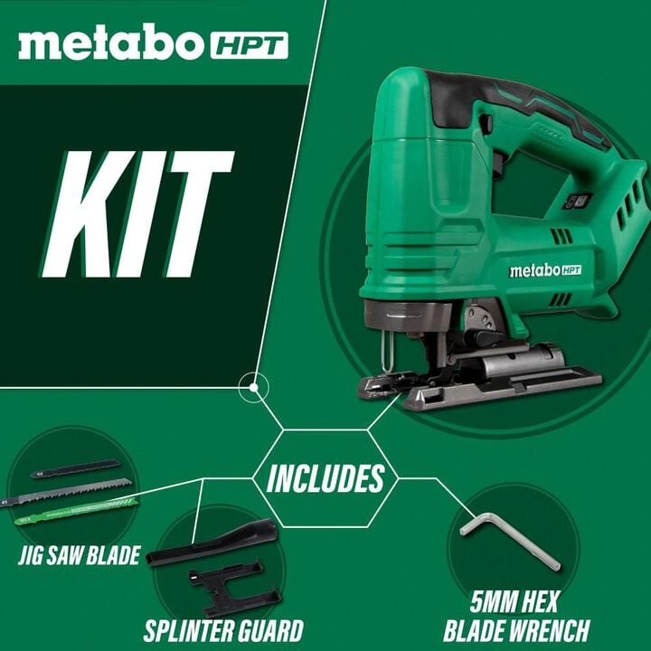 Metabo HPT 18V Cordless Jig Saw (Bare Tool), large image number 2