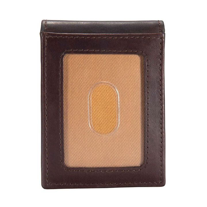 Carhartt Dark Brown Oil-Tan Leather Wallet, large image number 1