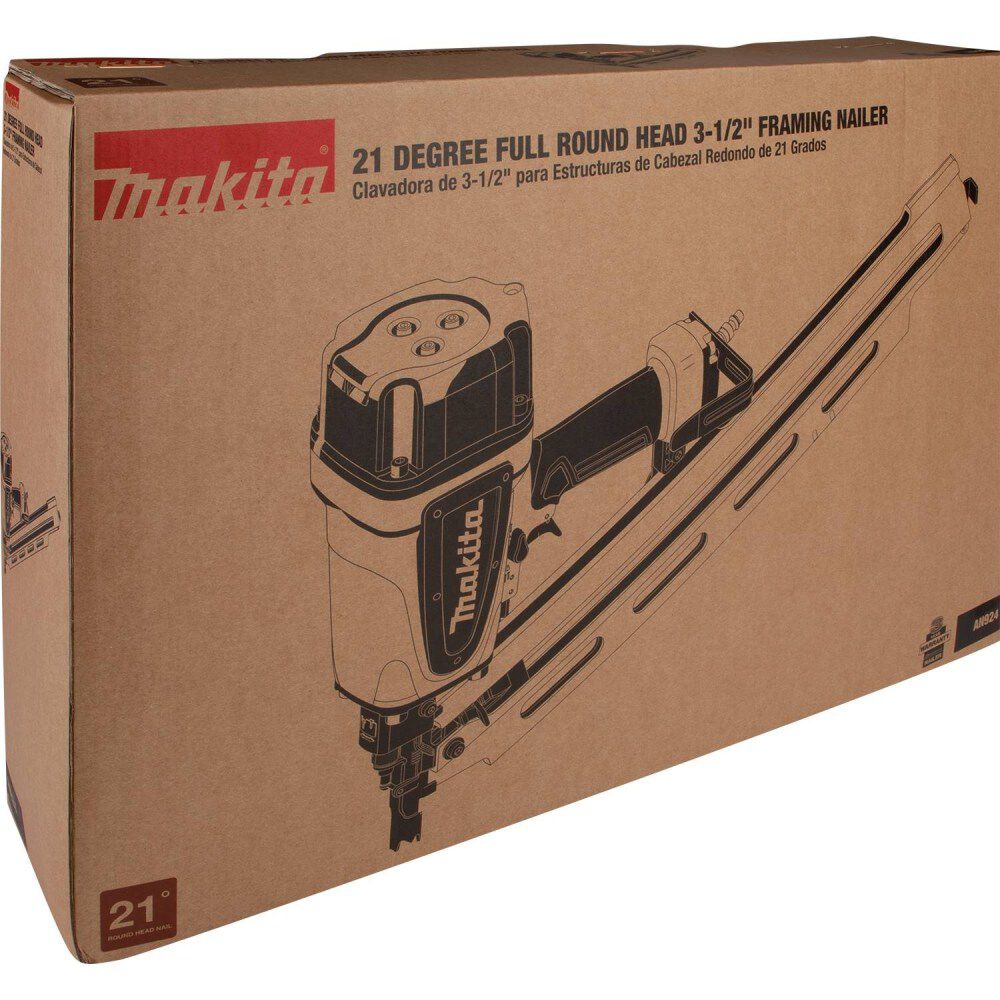 Makita 21 Full Round Head 3-1/2in Framing Nailer, large image number 14
