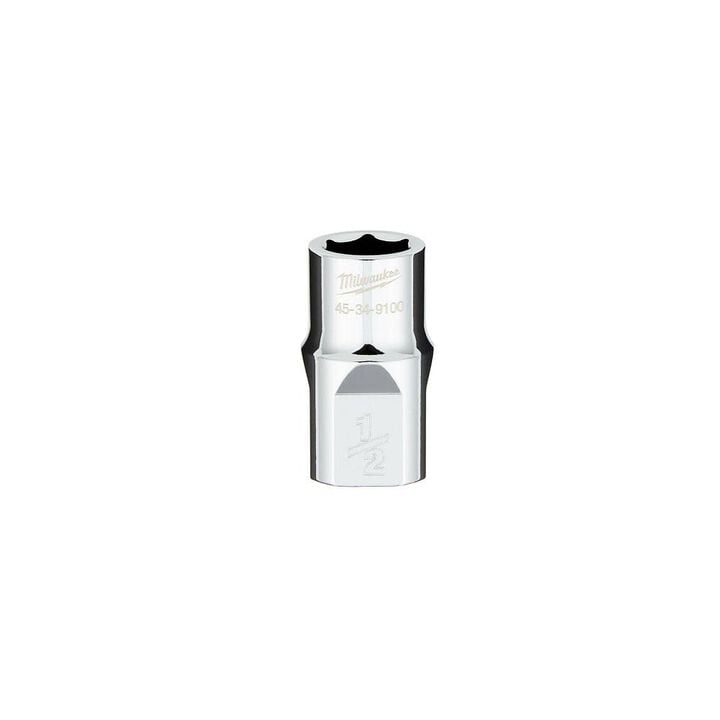 Milwaukee 1/2 in. Drive 1/2 in. SAE 6-Point Socket with FOUR FLAT Sides, large image number 0