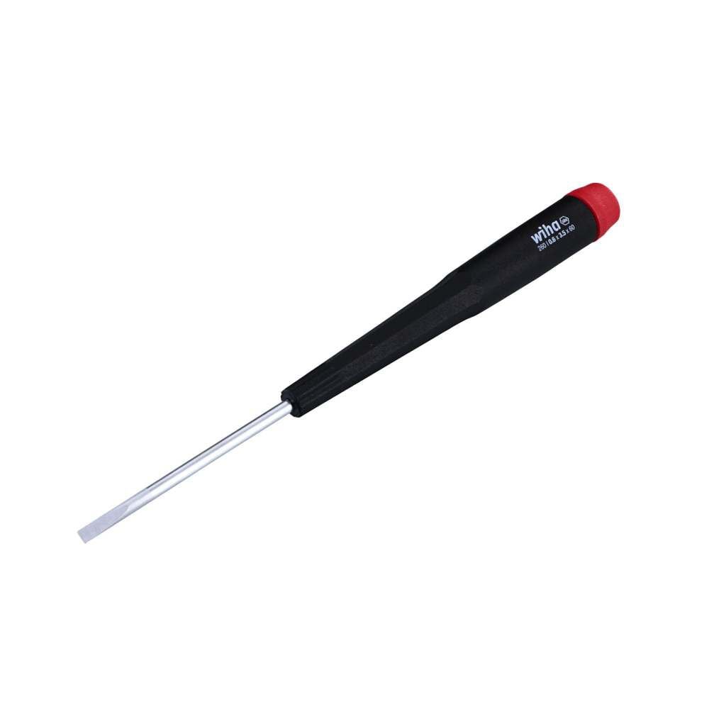 Wiha 3.5 x 60 mm Tool Steel Precision Slotted Screwdriver, large image number 1