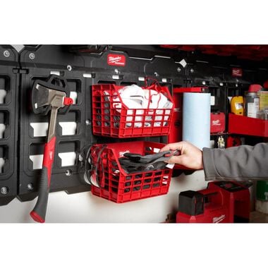 Milwaukee PACKOUT Compact Wall Basket, large image number 6